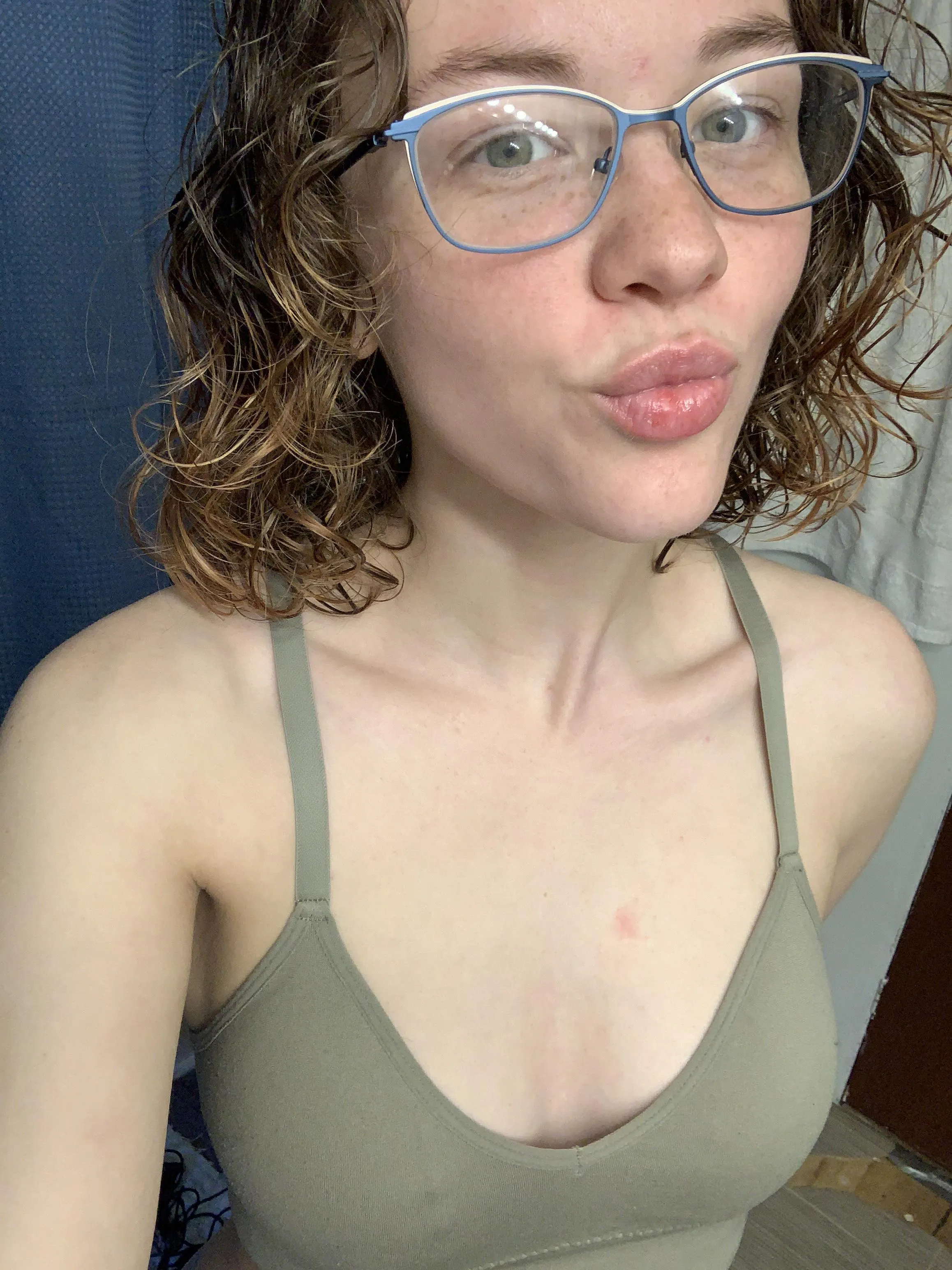 Freckles are as sweet to kiss as my lips