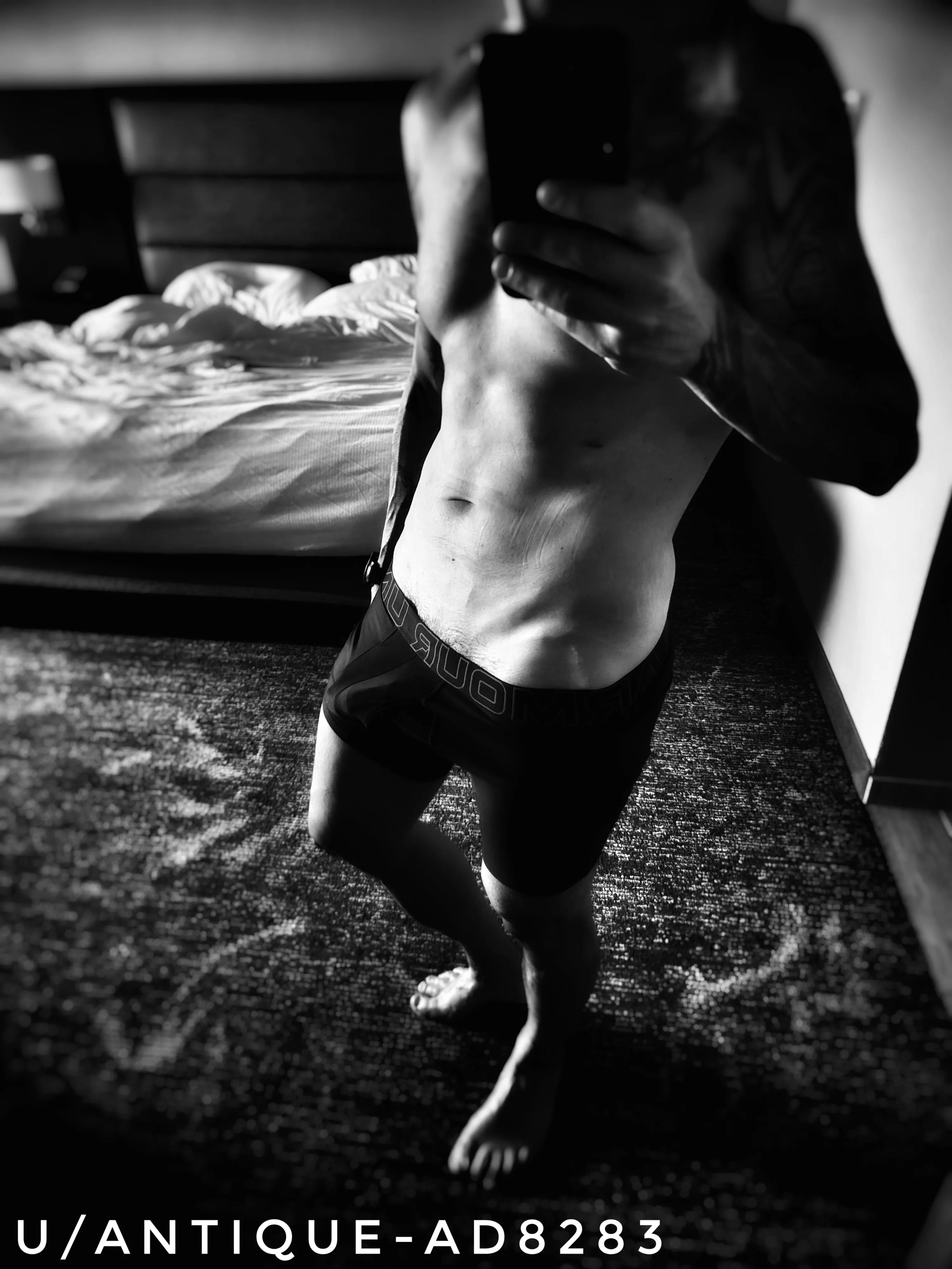 Hard to celebrate hump day properly in a hotel room alone ...