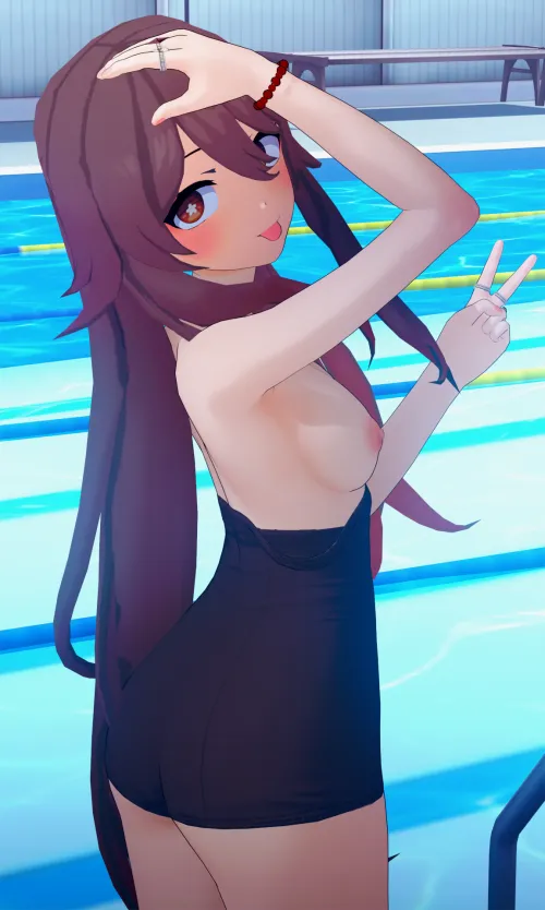 Hu Tao tries to tempt you. Could you resist? [RumiGames]