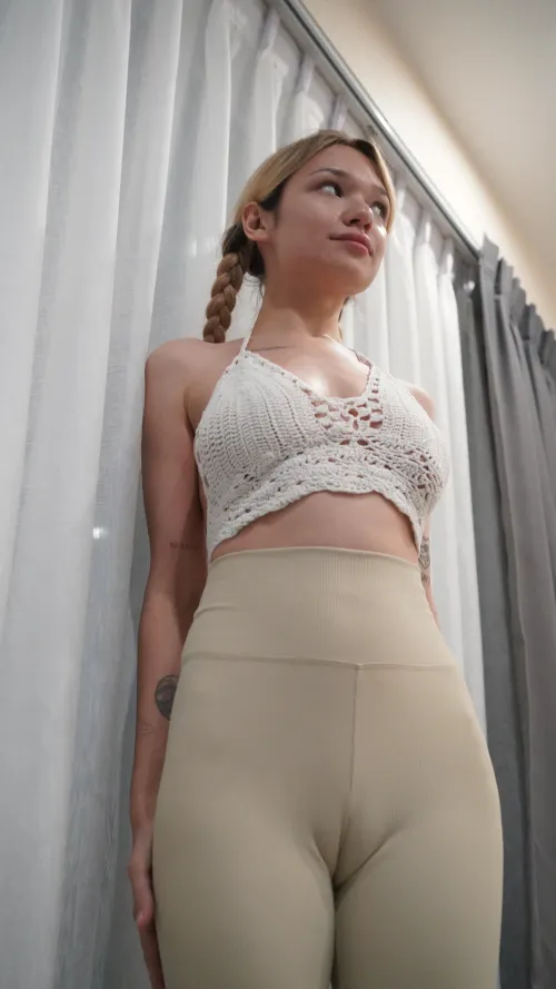 It's a good thing that under these clothes you can't see that I'm not wearing underwear