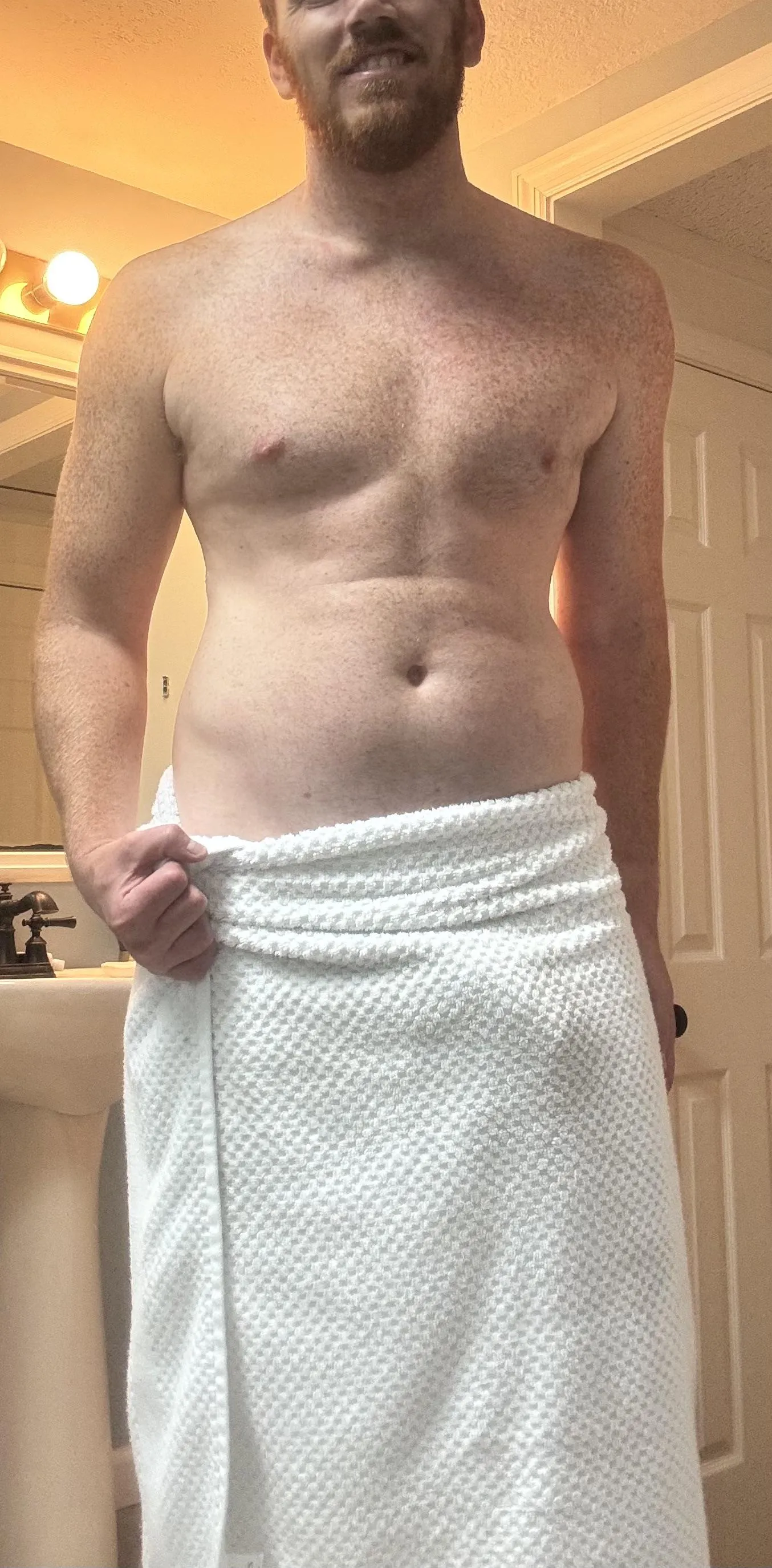 It’s too hot for clothes don’t you think?