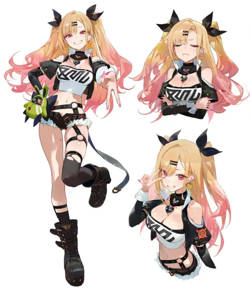 Marin does a Nico Demara cosplay (drowsy_sheep)