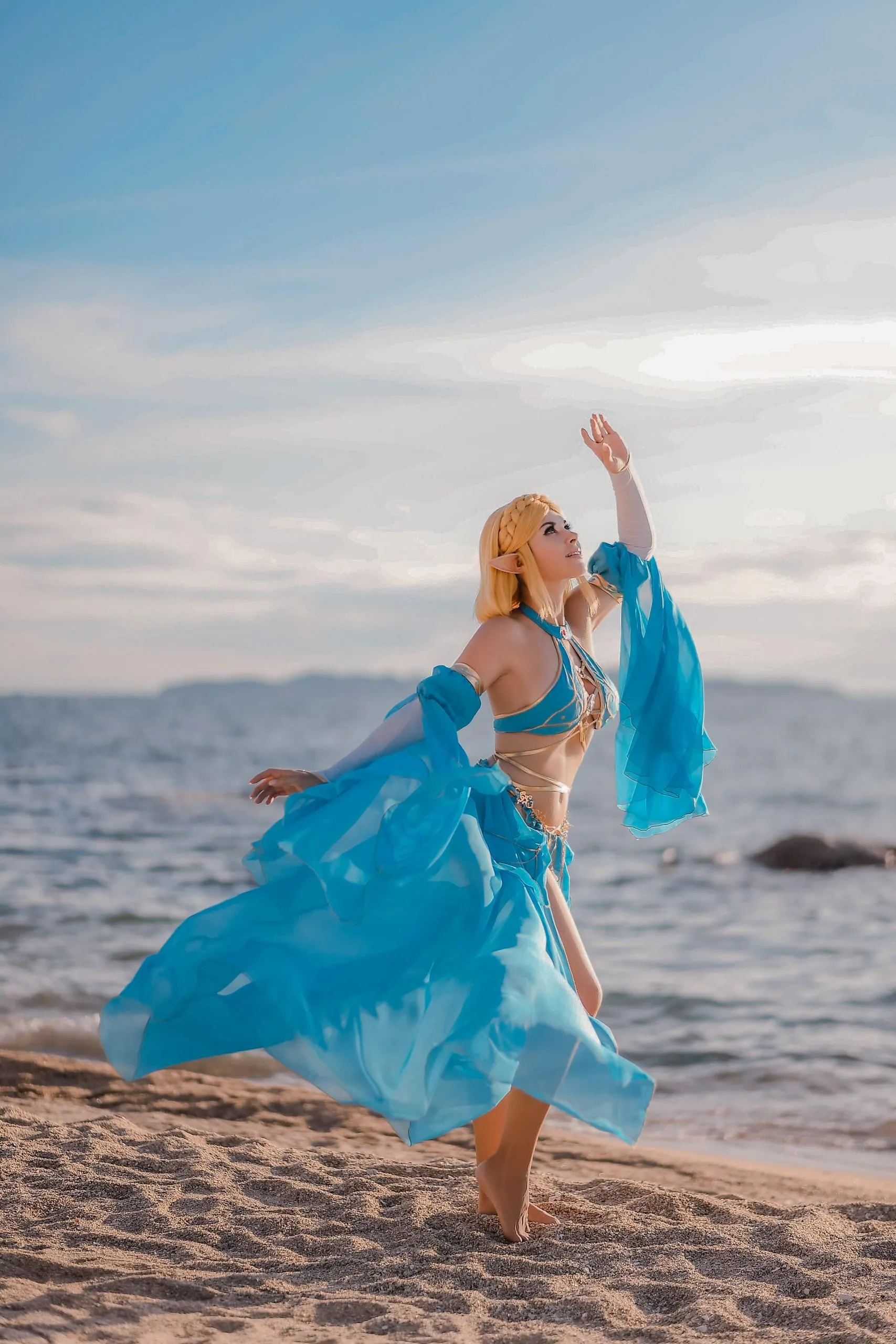 Princess Zelda from the Legend of Zelda by Yuna Kairi