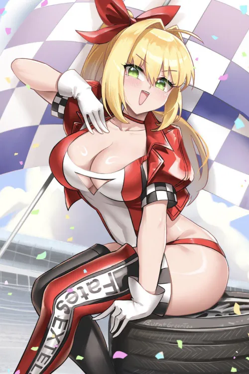 Race Queen Nero (Burnt Green Tea) [Fate/Extra]