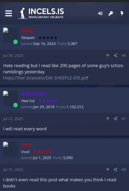 The three types of readers