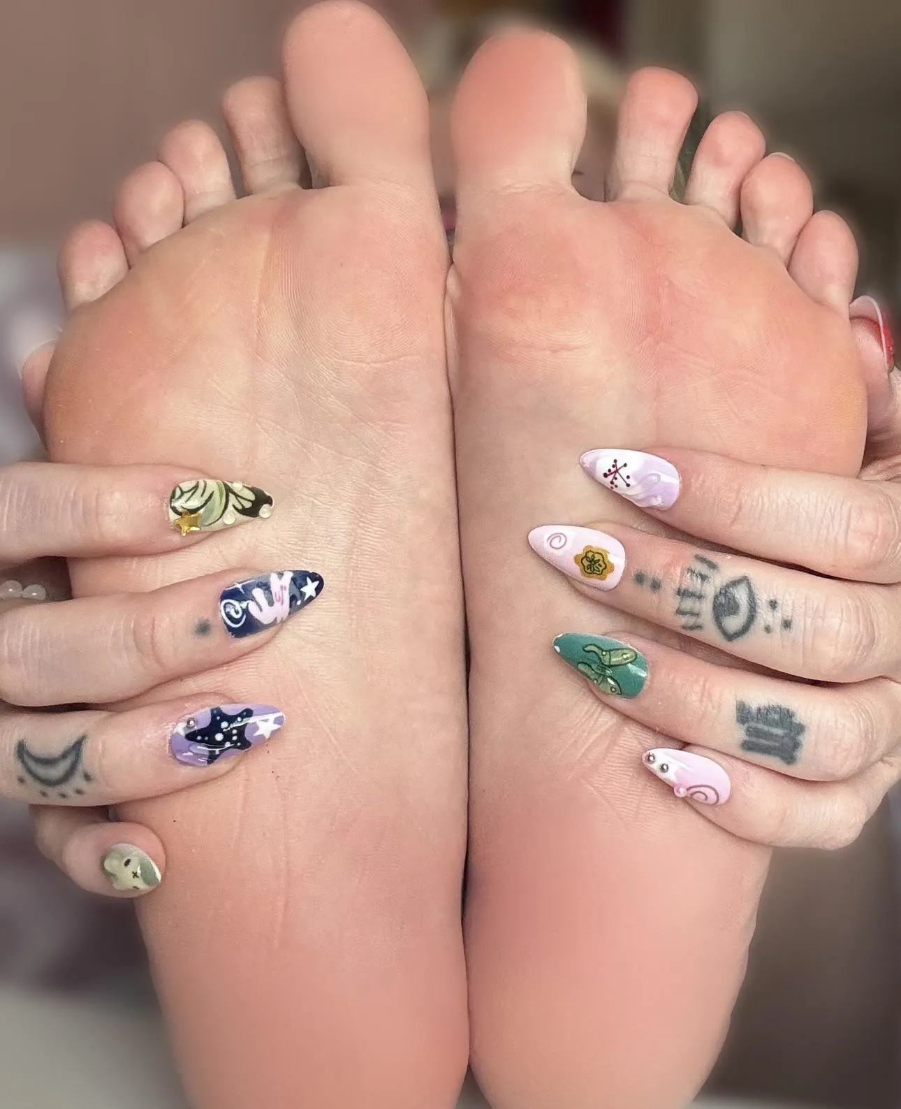 in need of a foot massage