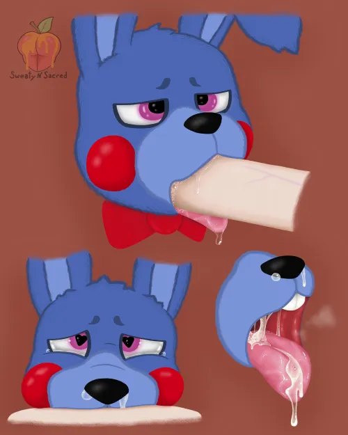 Bon-Bon has a Mouthful (SweatyNSacred) (Me)