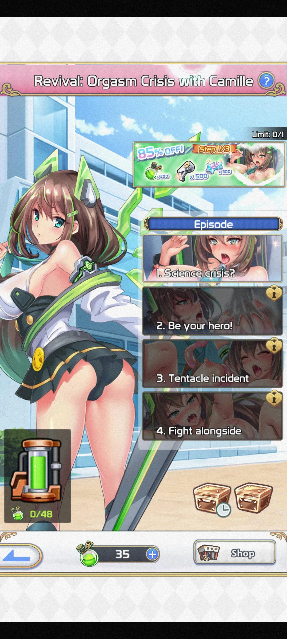 How many gems do i need to finish this event