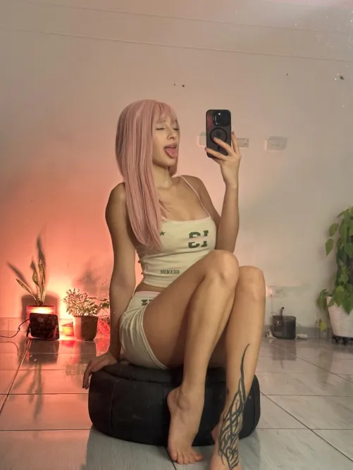 my tongue’s getting bolder than i am lately ngl