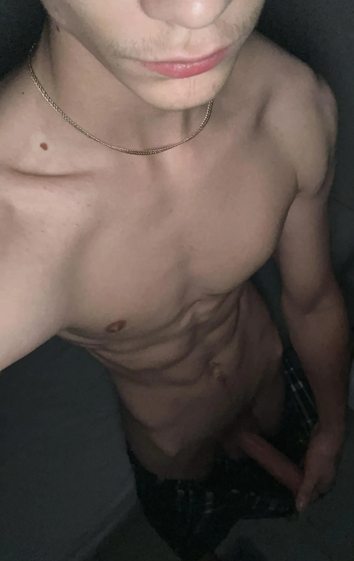 you taking a peek down my pants?