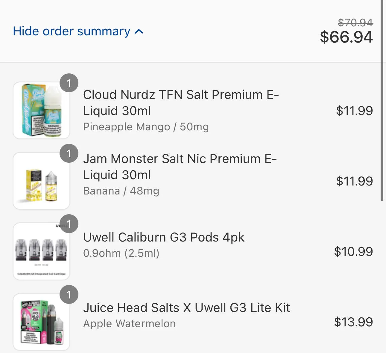 Almost went back to disposables but decided to try new eliquid instead.