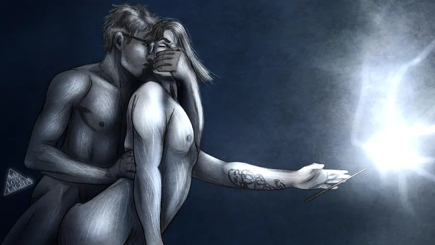 James and Snape hatefucking (Ada Lovelaced)