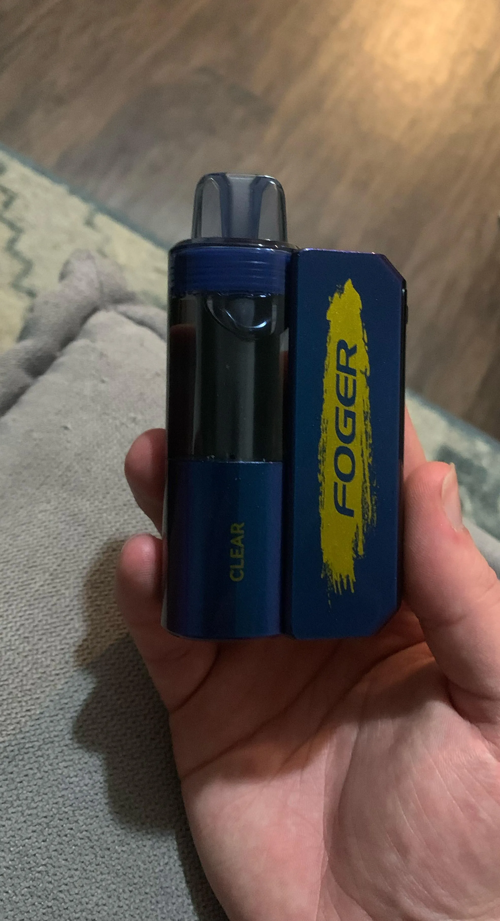 Made the switch, damn.