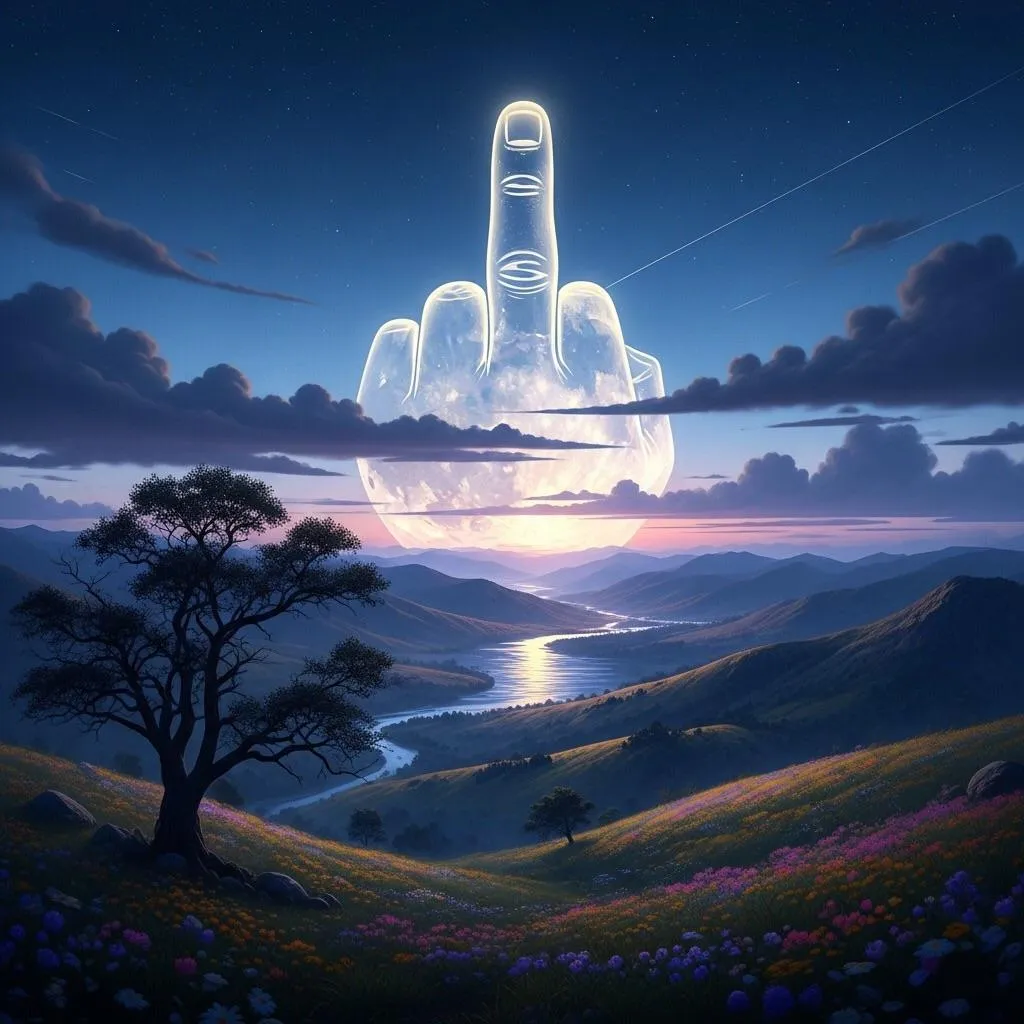 I hope you watched the moon rise tonight!! FUUUUCK YOUUUUU!!!