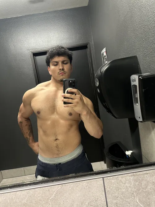 Always working on the abs