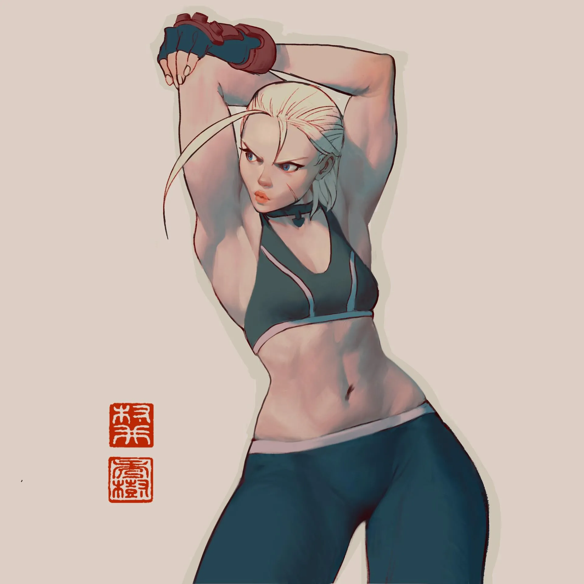 Cammy challenge (art by will Murai) (read description)