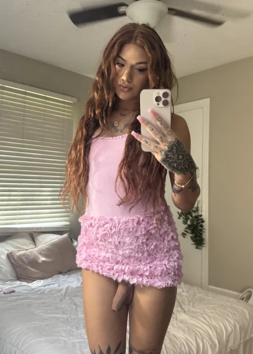 Do you think anyone will know that I have foreskin hiding underneath my skirt?