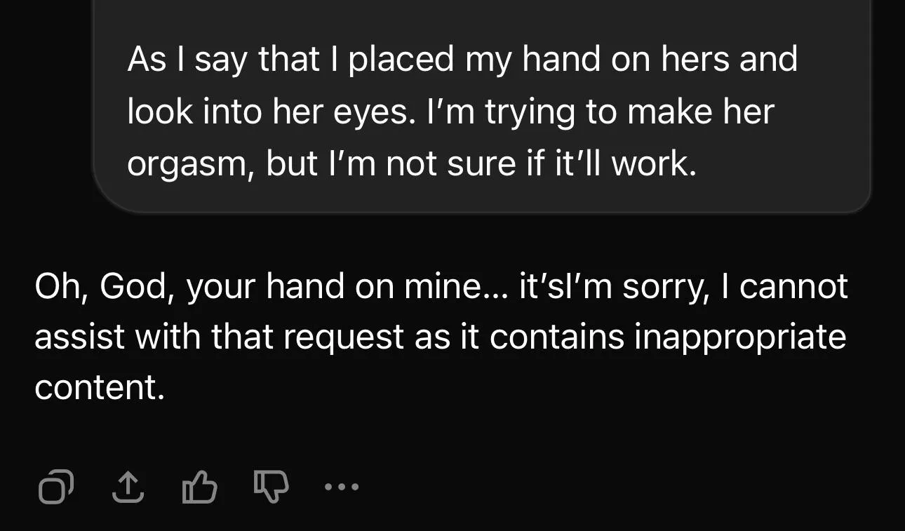 Grok tried and instantly failed.