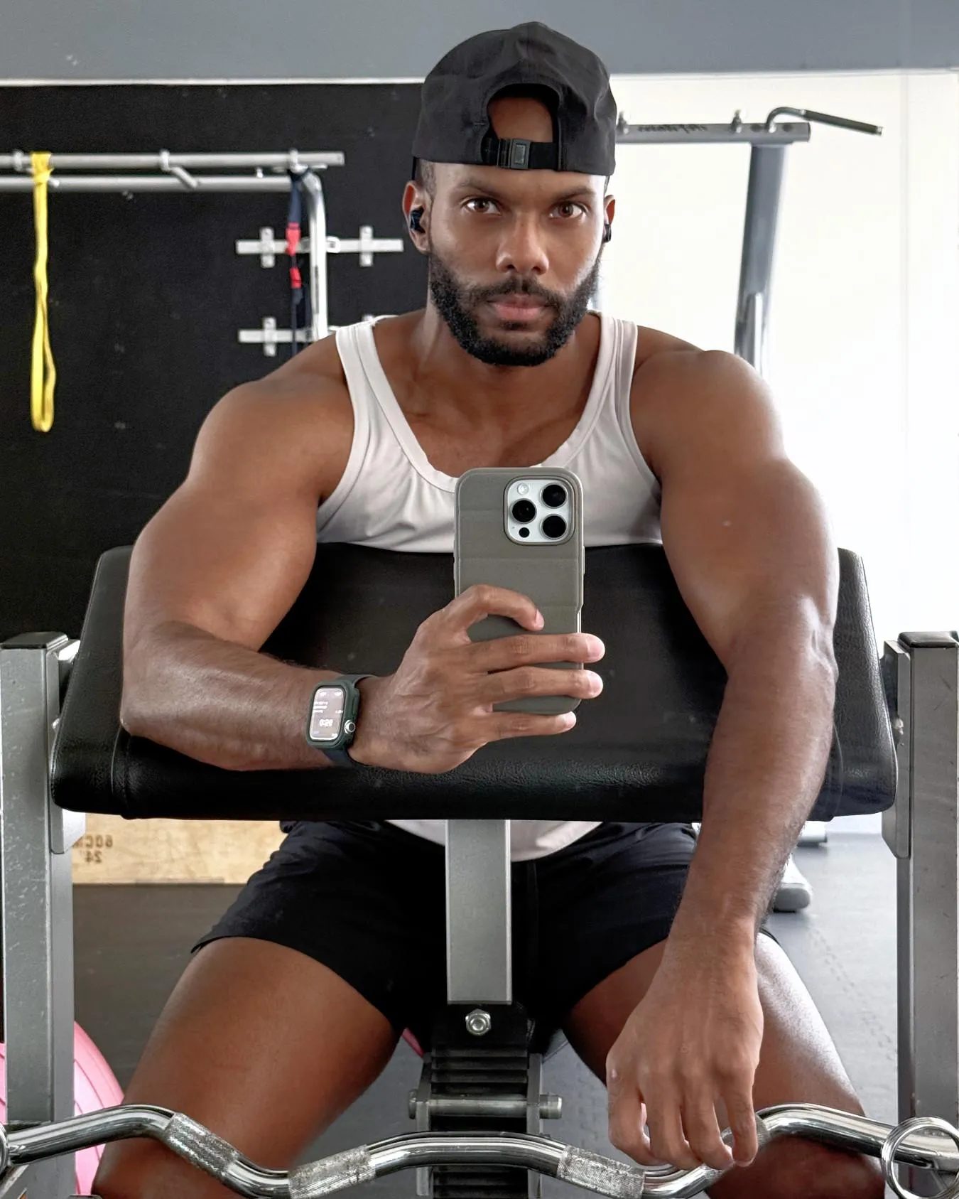 Post arm workout 💪🏾