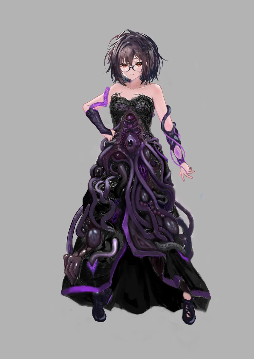 轮子 寄生 触手组合裙 by 悼·亡者