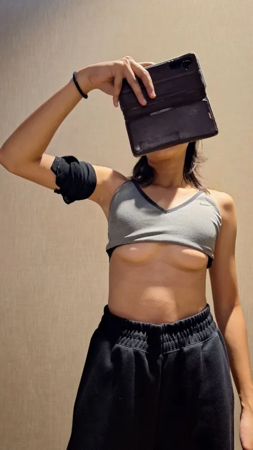 Almost slipped during work out