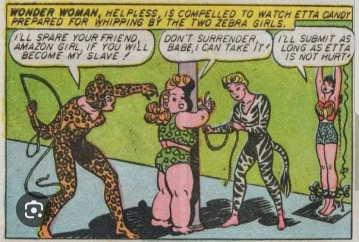 Forget latex, I want to be a domme dressed as a zebra.