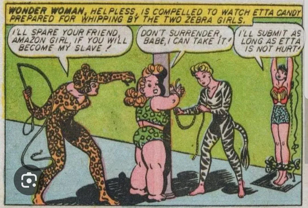 Forget latex, I want to be a domme dressed as a zebra.