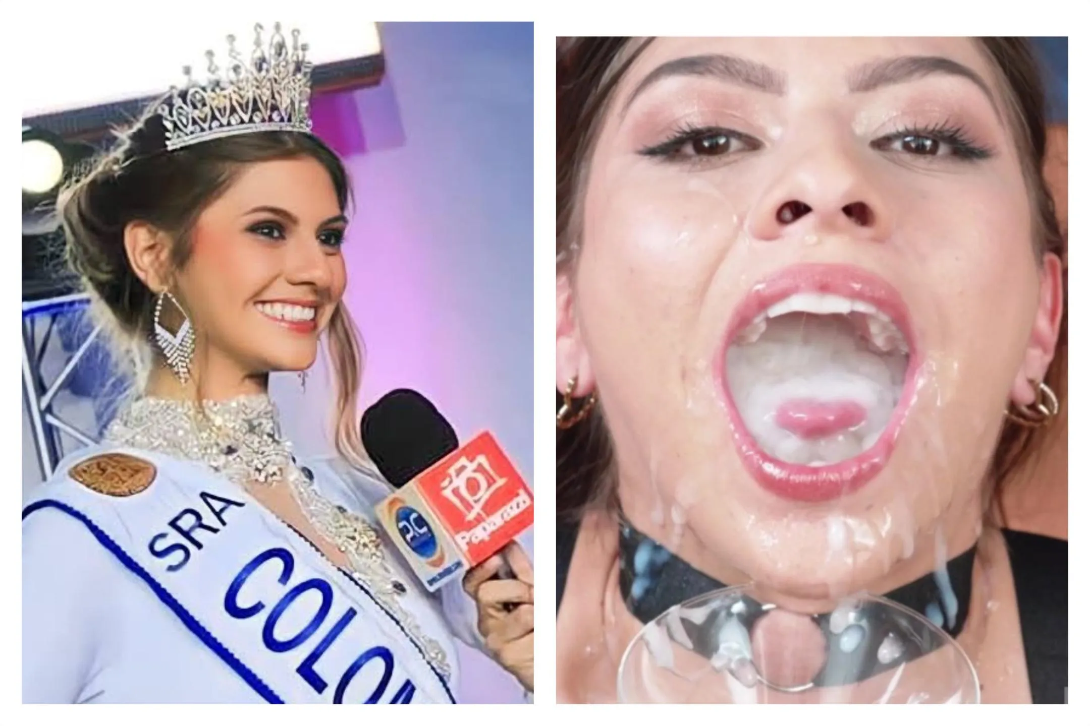 From Miss Colombia to Gokkun Girl. Esa Dicen.