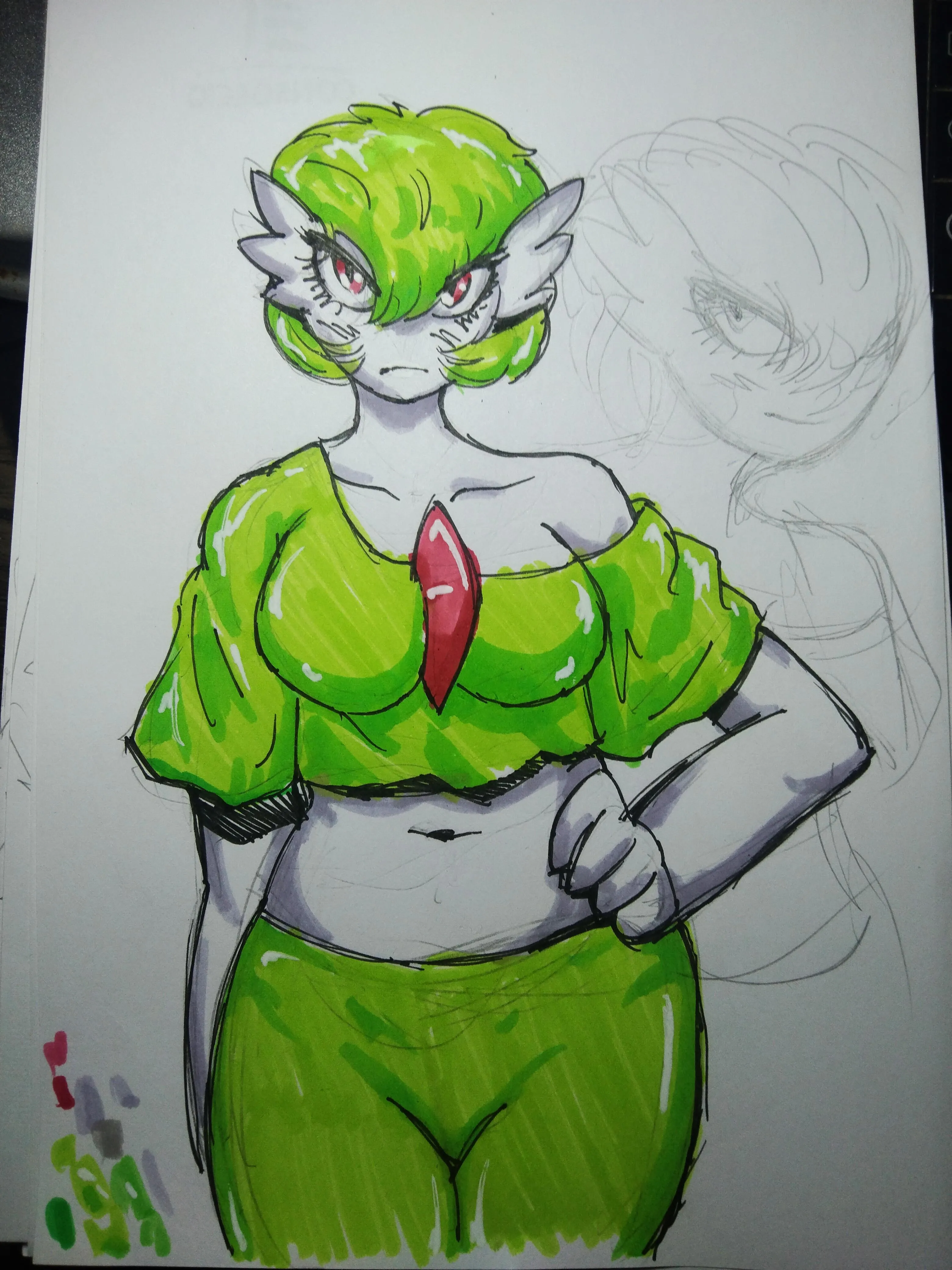 Not porn exactly but I don't know where else to post this (OC)