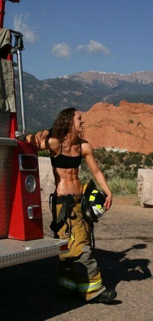 Sexy Fit Firefighter