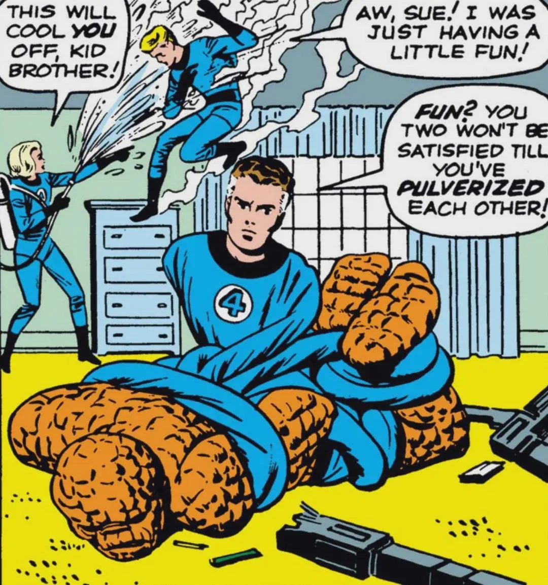 Silver age was almost as kinky as Golden.