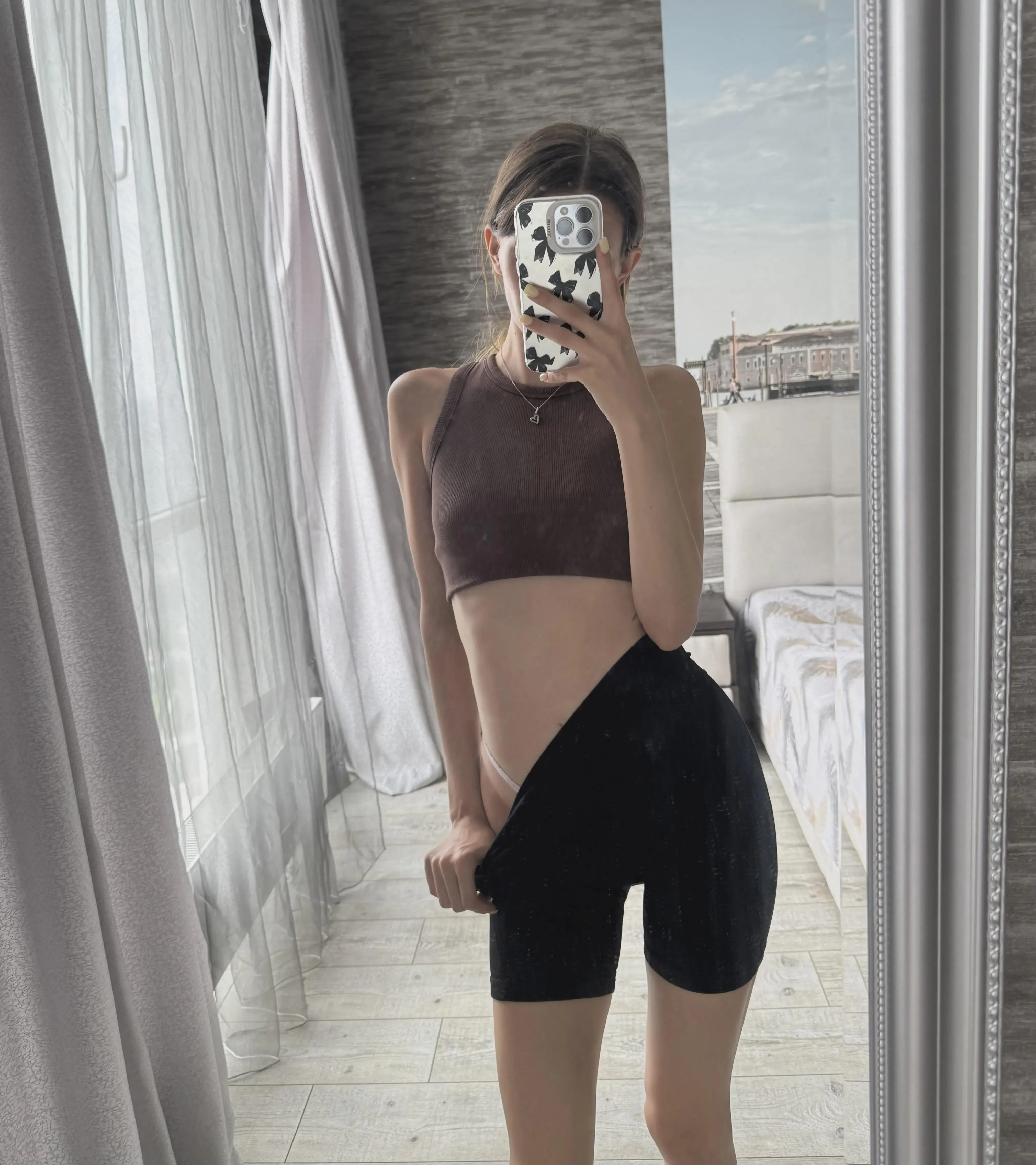 this outfit looks good on my slim and trim body