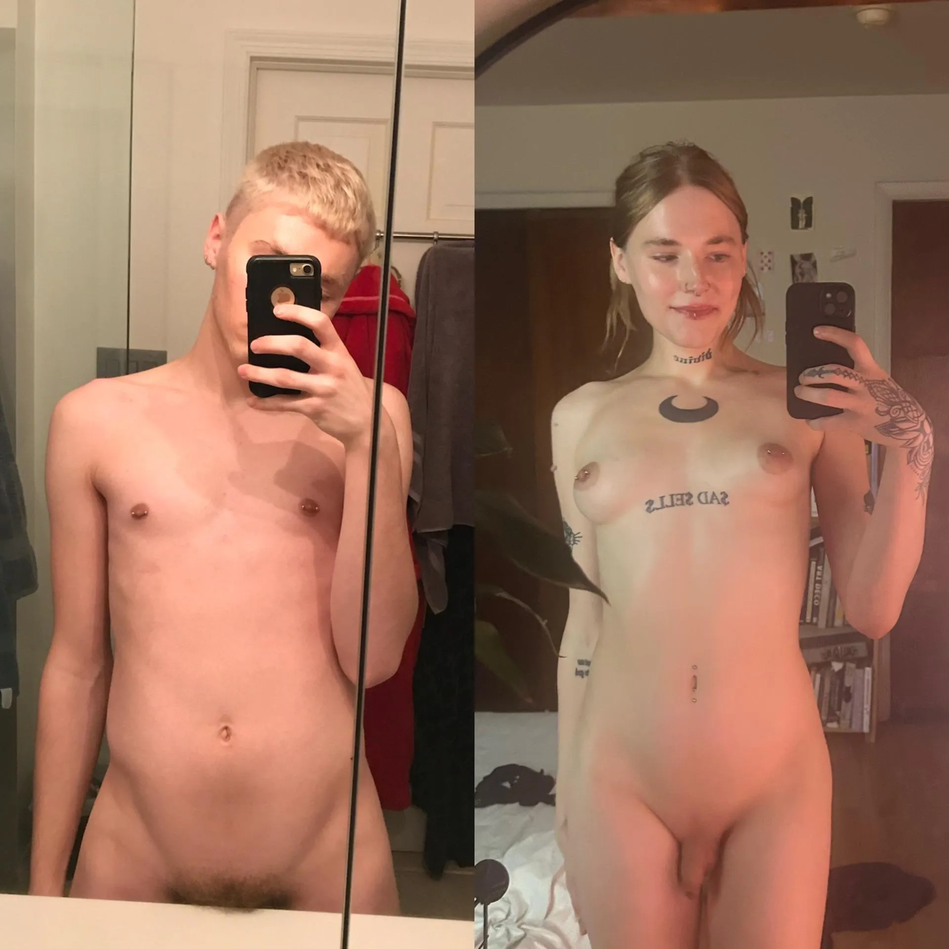 5 years later, from twink to doll