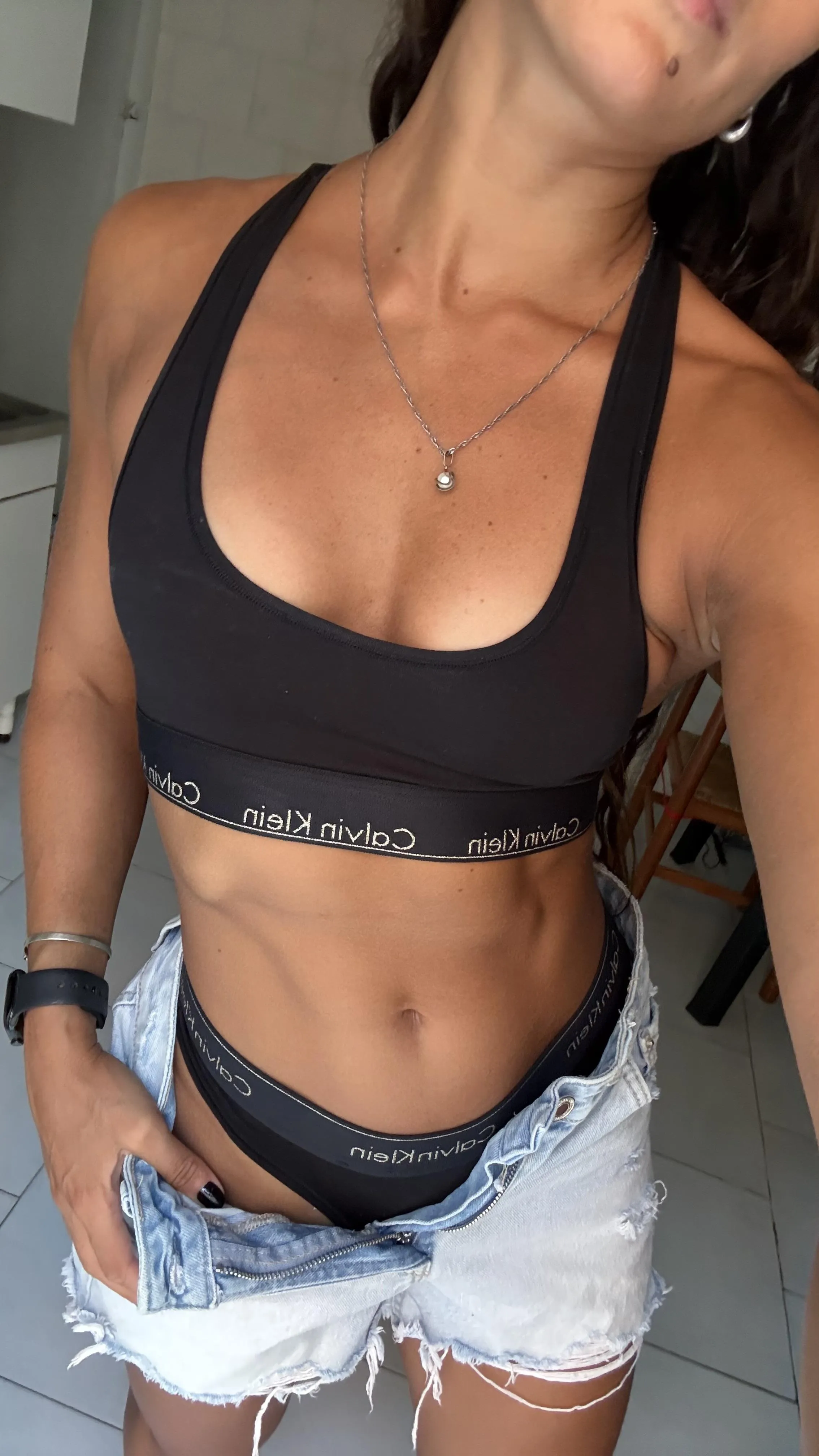 Calvin’s letters, my body’s signature.