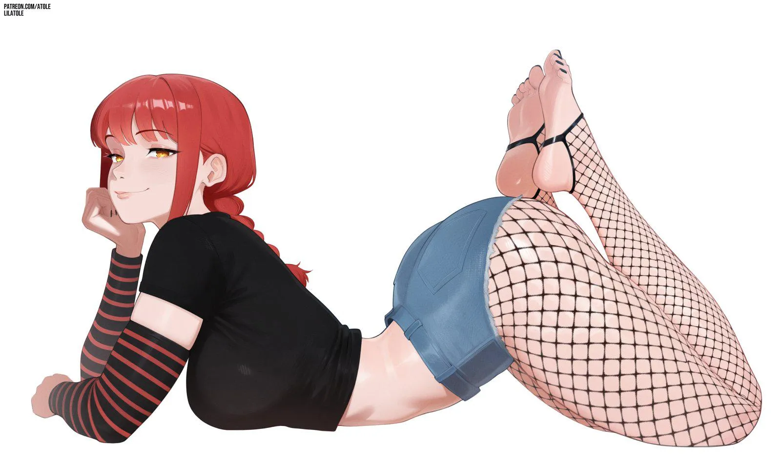 fishnet stirrups (lilatole)