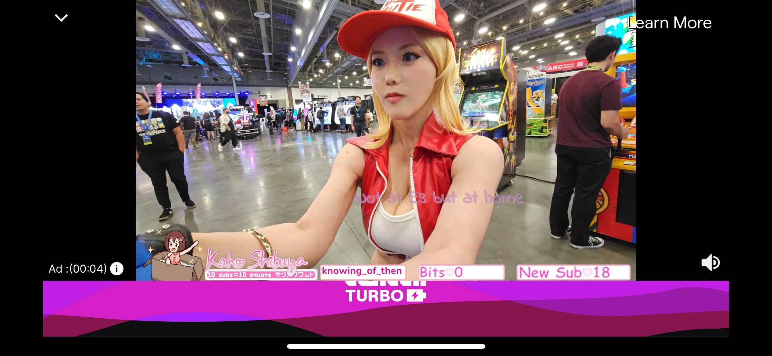 holy shit she looks like she lost a lot of weight (screenshot from her channel… shes at evo)