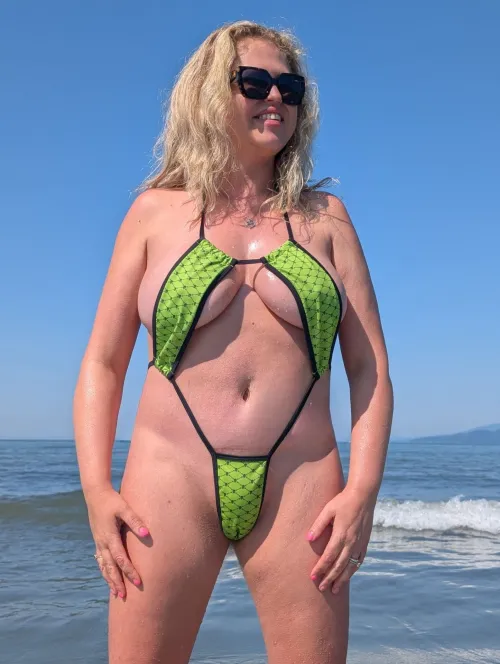 I love wearing my tiny sexy bikinis in front of your school friends for attention