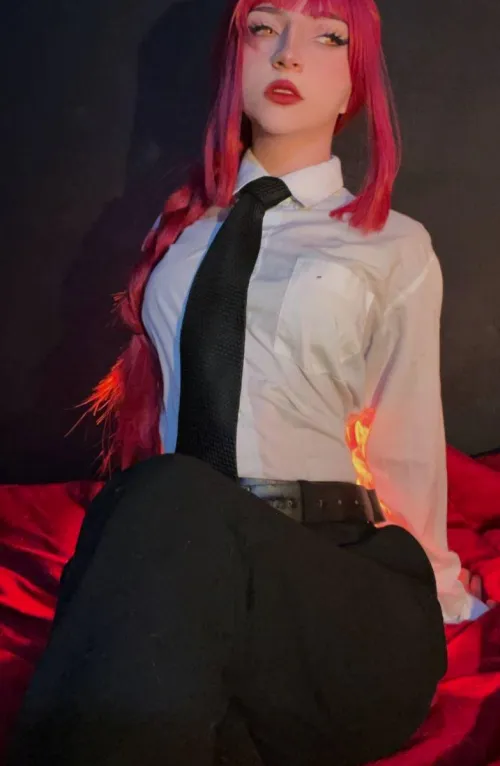 Makima from Chainsawman By Zoey