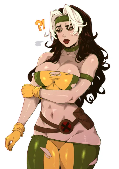 Rogue after Battle (camdrawsalot) [Marvel]
