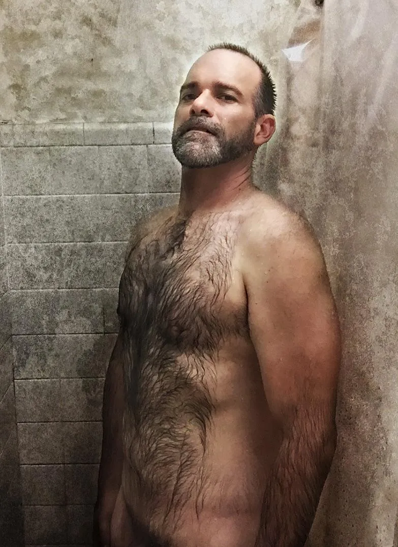 Showering…alone…