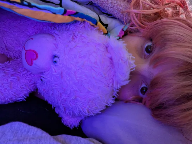 Stuffy snuggles always help when the sad brain happens.