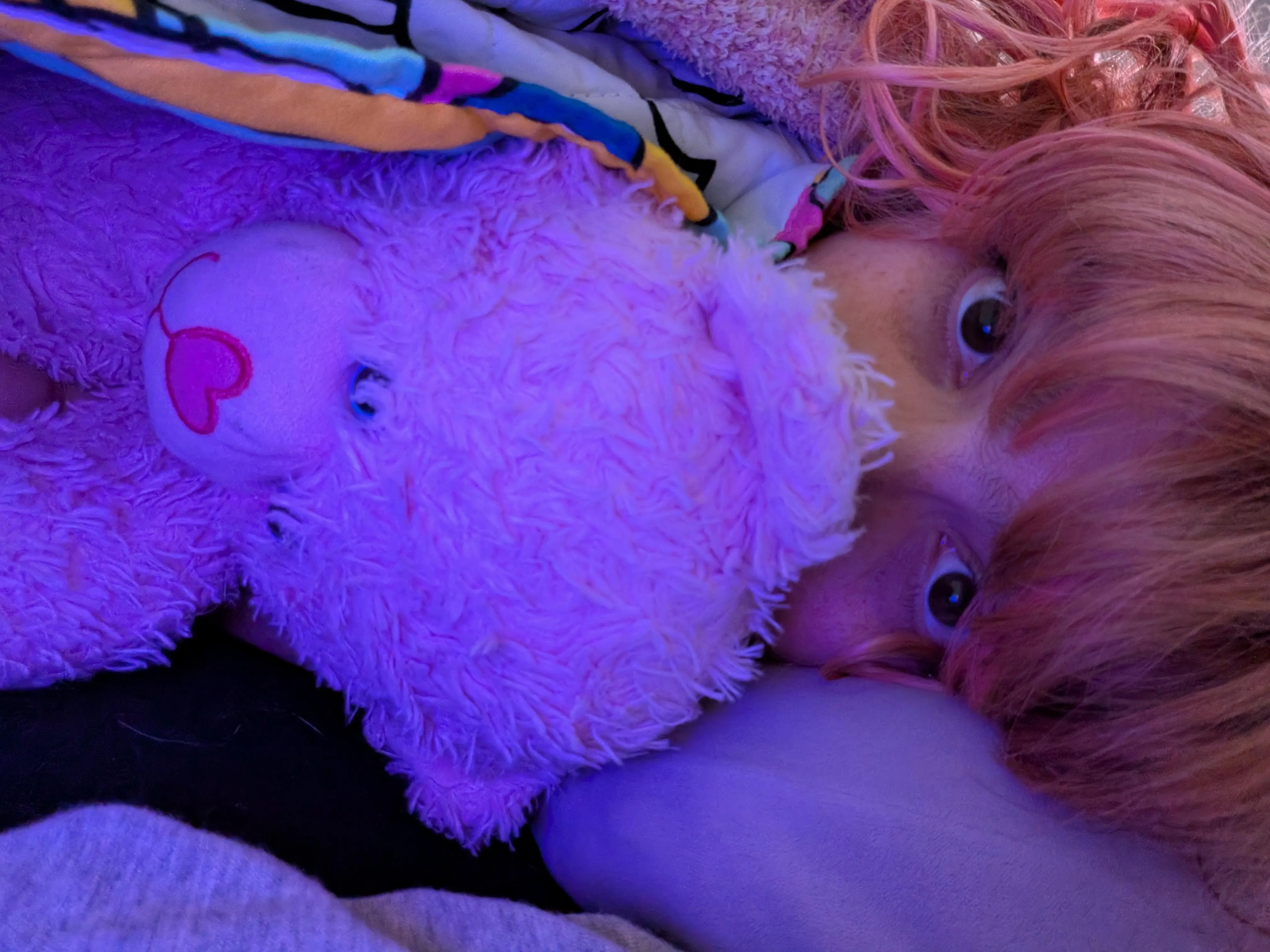 Stuffy snuggles always help when the sad brain happens.