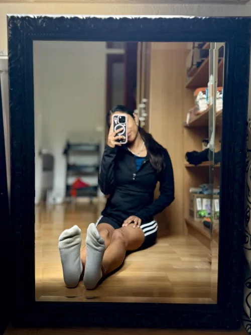 these socks belong pressed against you