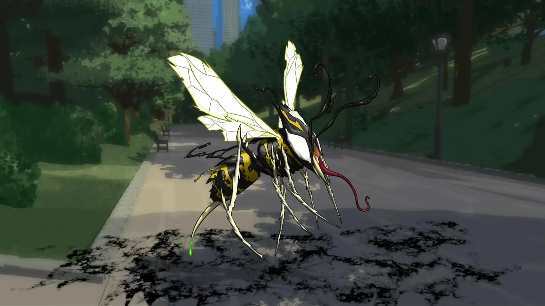 thirst trap from marvel’s planet venom | spider-man: maximum venom