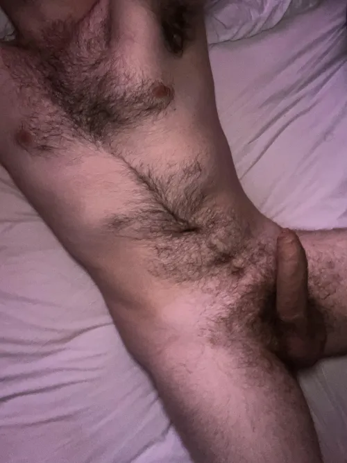 Want a hairy guy flooding your hole?