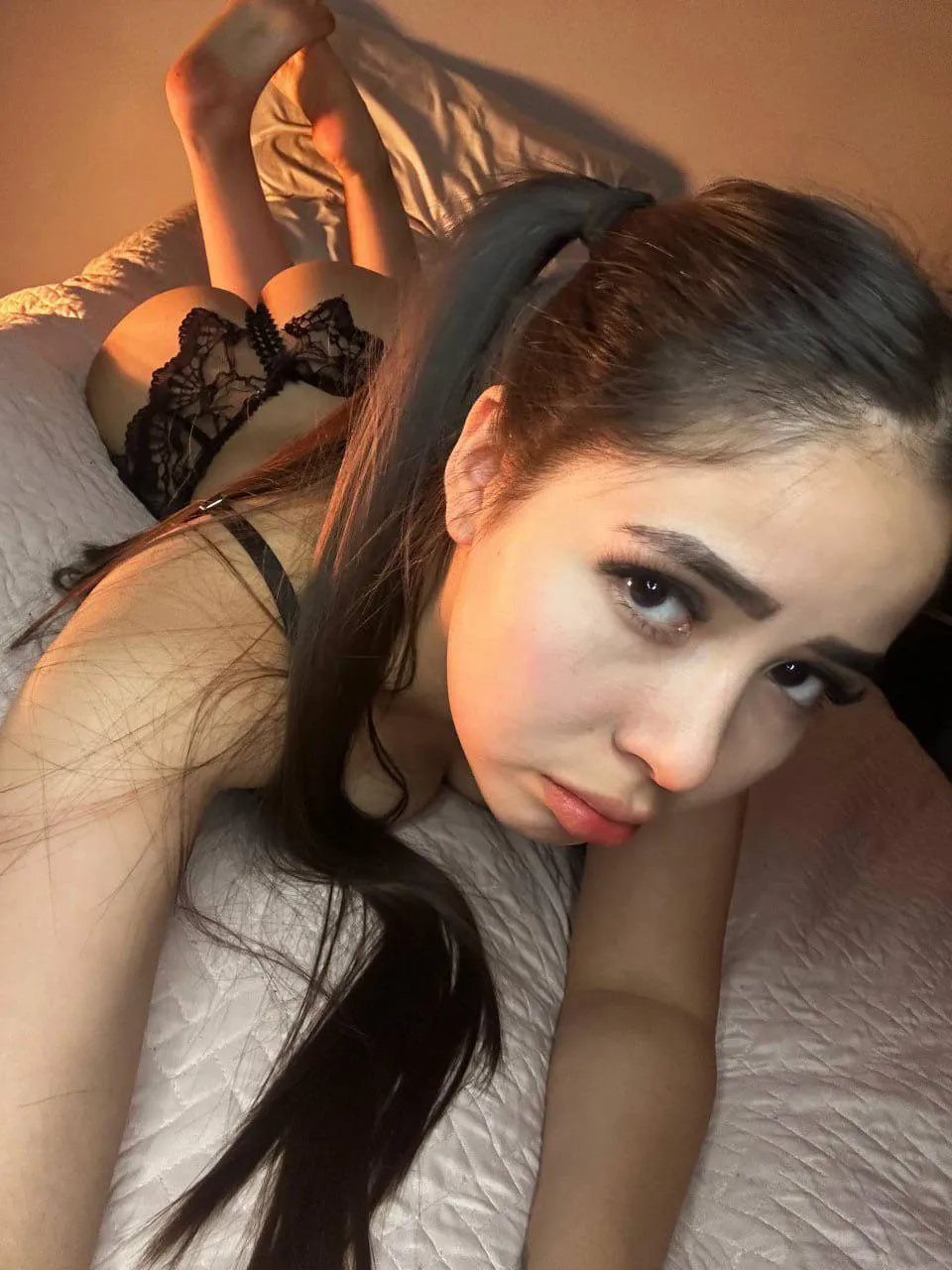 18F do you prefer my soles or my ass?