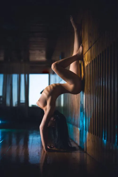 Always best to practice before a gymnastics meet