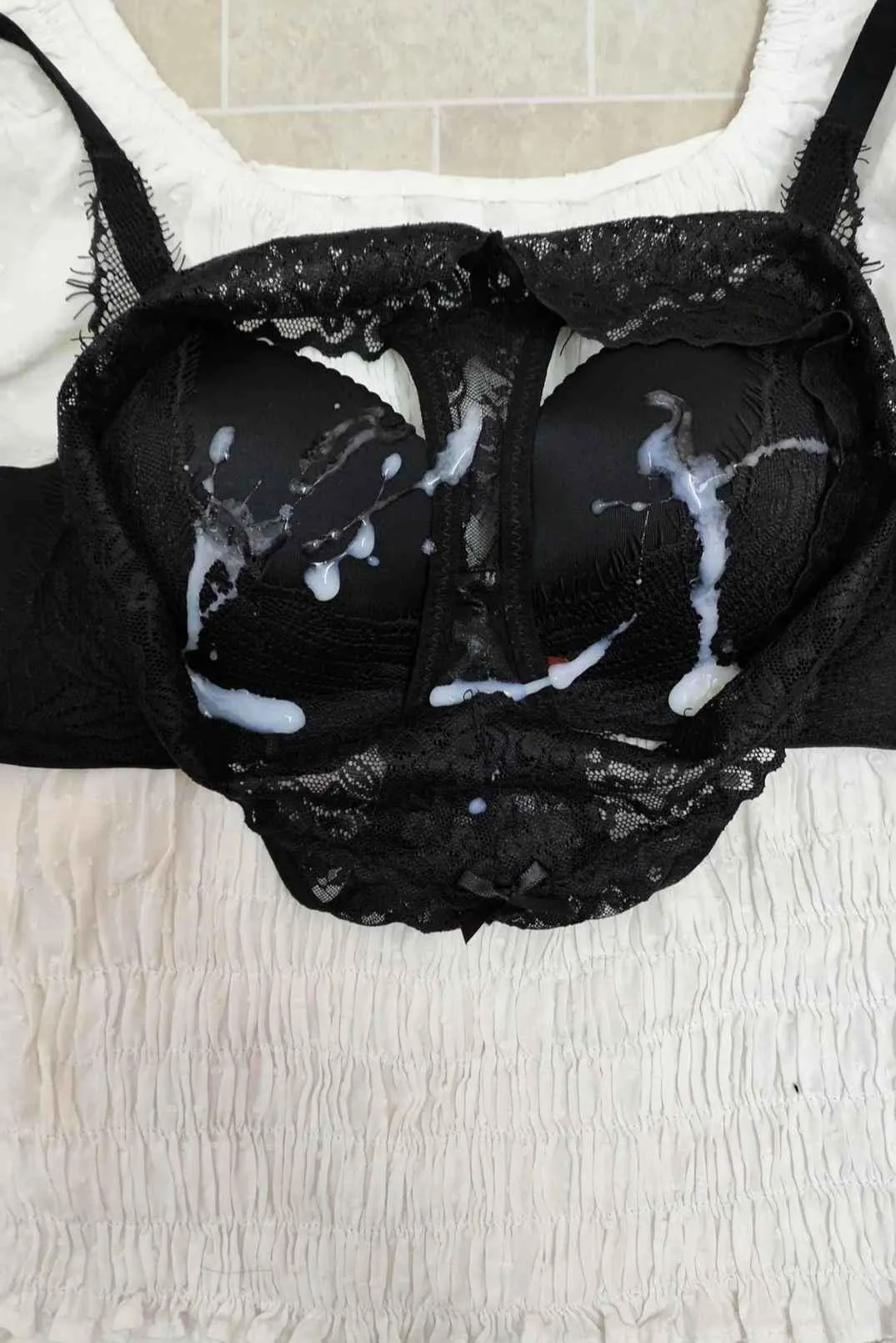 aunt's bra and panties
