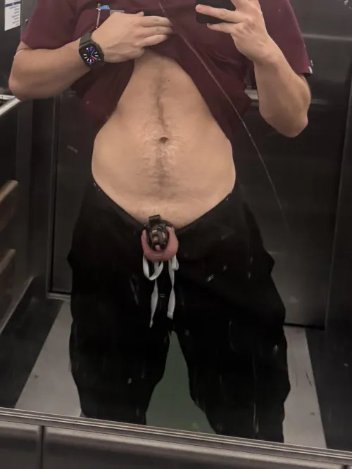 Cage check at night shift