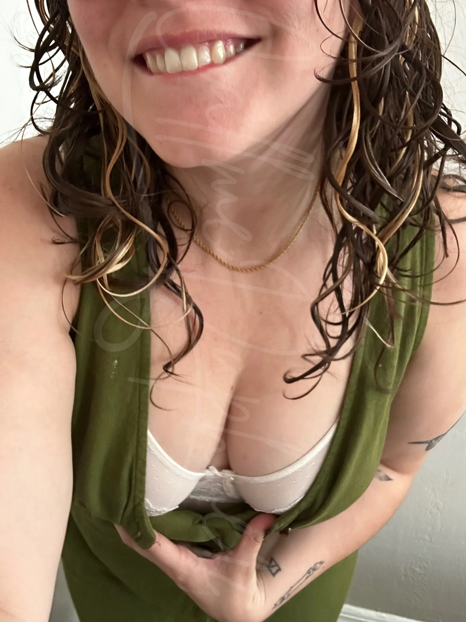 I think I dropped something down here, but I might need your help getting it...